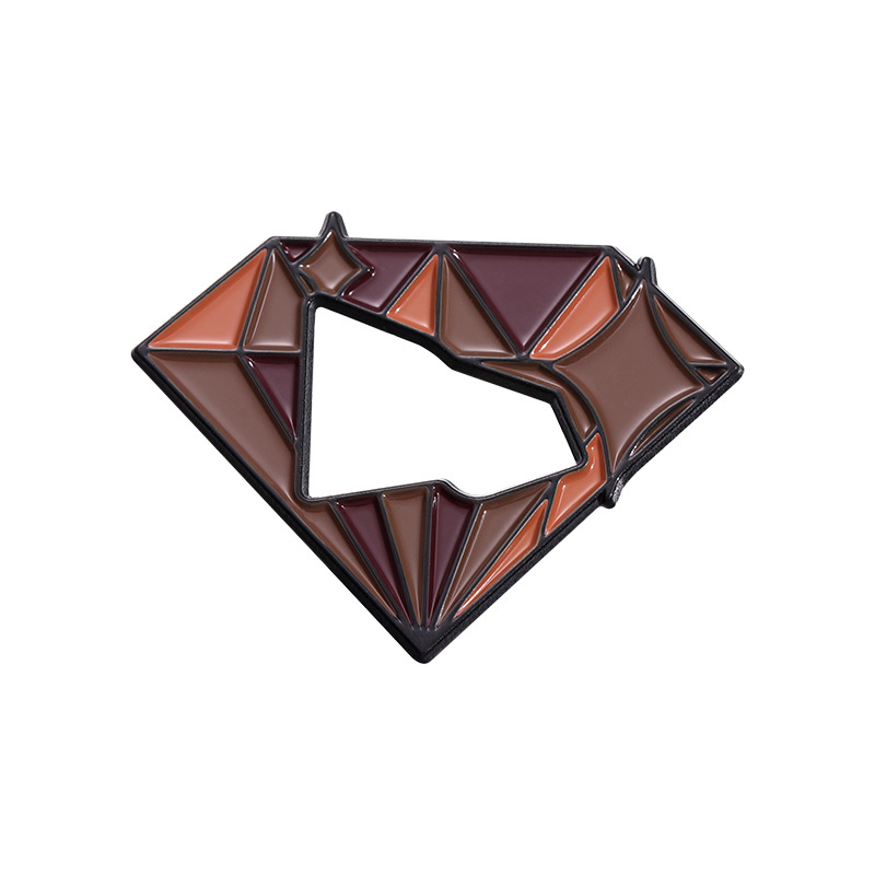 Metallikvärviga ristiäärisega uue ajastu mütsi nööpnõelad Mehhiko pesapallimütsi dekoratiivsed rõivaklambrid mütsi nööpnõelad