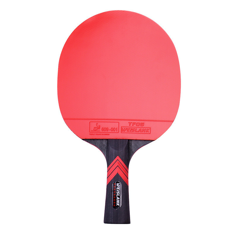 Profesionalios varžybų klasės 9 žvaigždučių 7 žvaigždučių anglies pluošto stalo teniso raketė su trumpa rankena, tiesia rankena, horizontali raketė su ilga rankena, didelio elastingumo ir klampumo