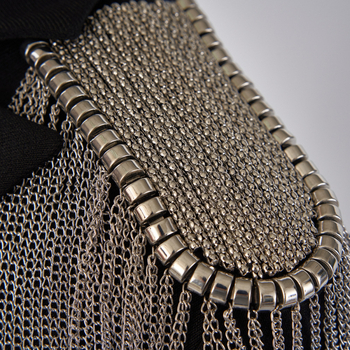 Rūpnīcas tiešā piegāde, jaunas modes dimanta epaulettes ar pušķīšu uzvalku, veiktspējas apģērbu ķēdes aksesuāri, atmosfēras dizains, vairumtirdzniecība