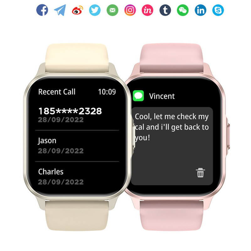 Novi Zw36 pametni Bluetooth sat za sportove na otvorenom, praćenje otkucaja srca, spavanja, krvnog tlaka, zdravlja, za muškarce i žene