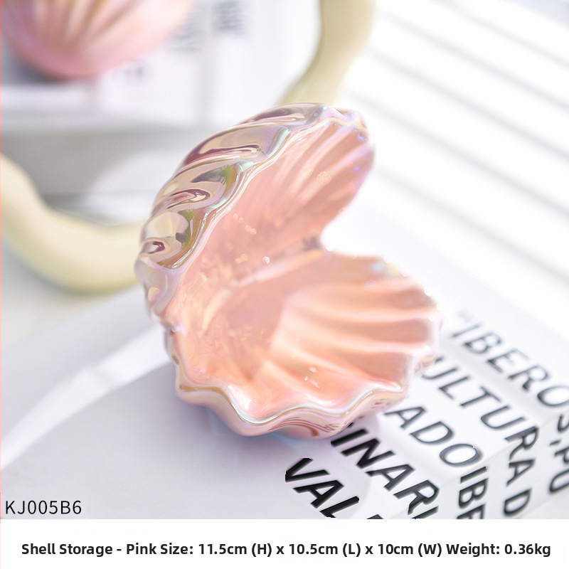 „Wenpai“ kūrybinis kriauklių papuošalų padėklas, karoliai, auskarai, laikymo lėkštė, įėjimo raktų laikymo vieta, miegamasis, komoda