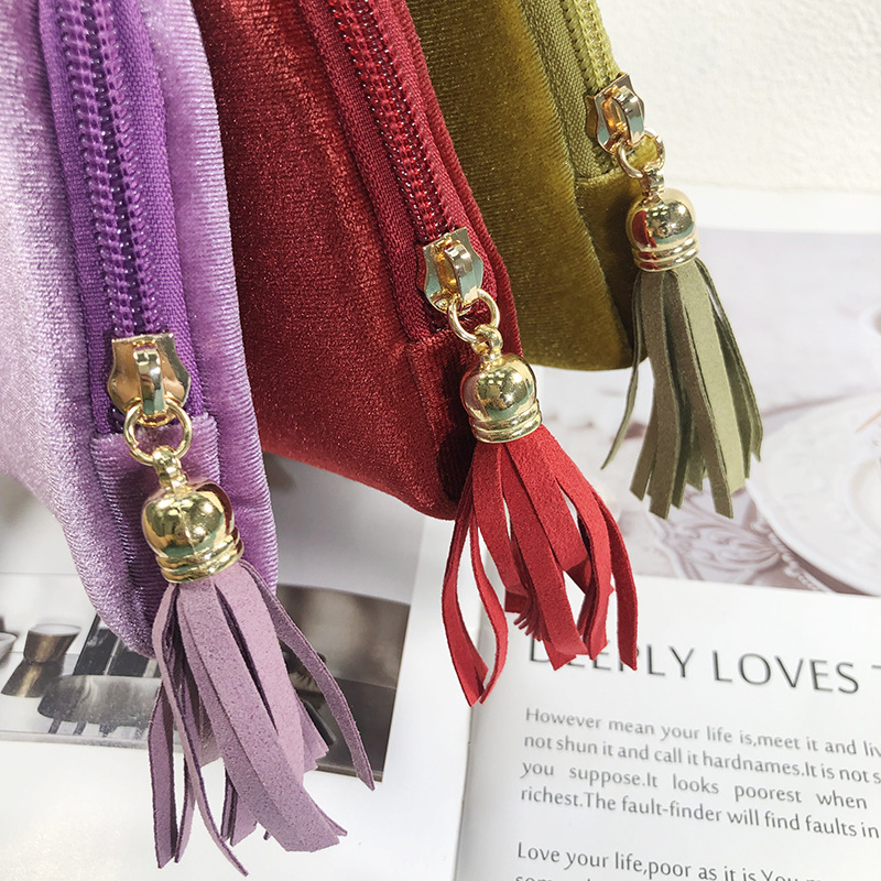 Geantă de depozitare pentru bijuterii de lux ușoară, geantă cu fermoar, geantă pentru inel și pandantiv, brățară, geantă pentru bijuterii, geantă portabilă pentru depozitarea bijuteriilor