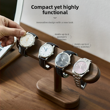 Βάση αποθήκευσης ρολογιών από μασίφ ξύλο, ράφια επιτραπέζιων διακοσμητικών, ράφια αποθήκευσης, αλυσίδα, αλυσίδα, ράφια αλυσίδας, απευθείας πωλήσεις, κατασκευαστές AliExpress