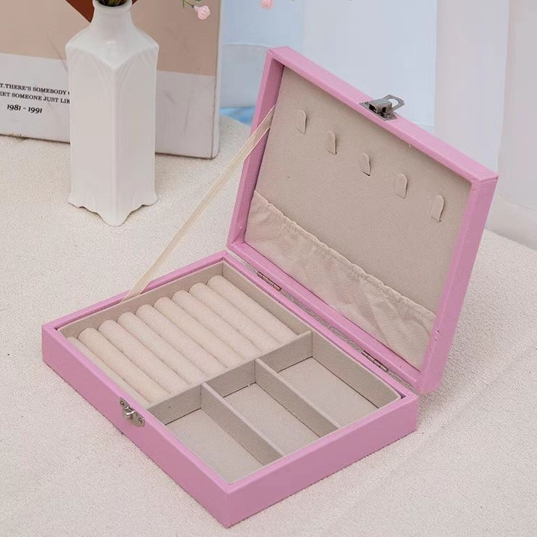 2025. aasta uus suure mahutavusega laste peakatete komplekt kinkekarbis tüdrukutele, koomiksikarvade aksessuaarid, sõrmus sünnipäevakingituste hoiukarp