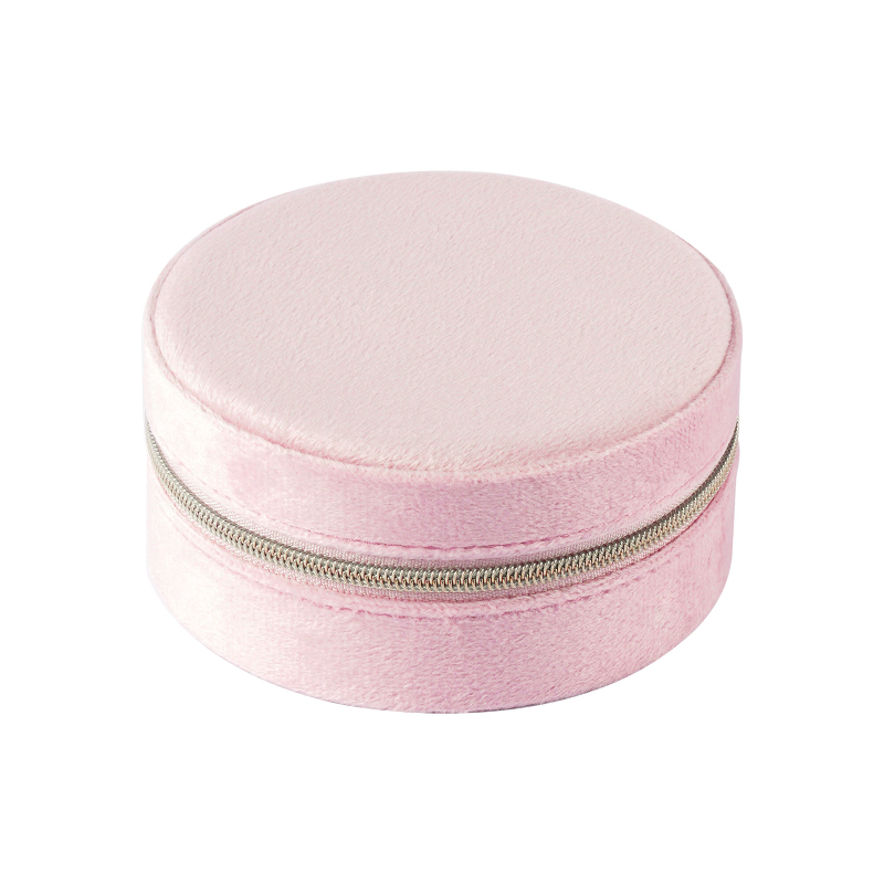 Piiriülene otsetarne sametist ehete hoiukarp reisimiseks kaasaskantav ehtekarp kõrvarõngaste kaelakee sõrmuse ehtekarp