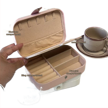 Προηγμένα Φορητά Σκουλαρίκια, Σκουλαρίκια, Κουτί Κοσμημάτων, Κολιέ, Δαχτυλίδι, Κουτί Αποθήκευσης Κοσμημάτων Μεγάλης Χωρητικότητας, Ταξιδιωτικό Hellokitty