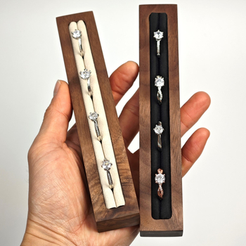 Garš bāra letes dekors, displeja aksesuāri, gredzens, auskari ar auskariem, rotaslietu glabāšanas paplāte, rotaslietu plaukts, valriekstu rotaslietu displejs