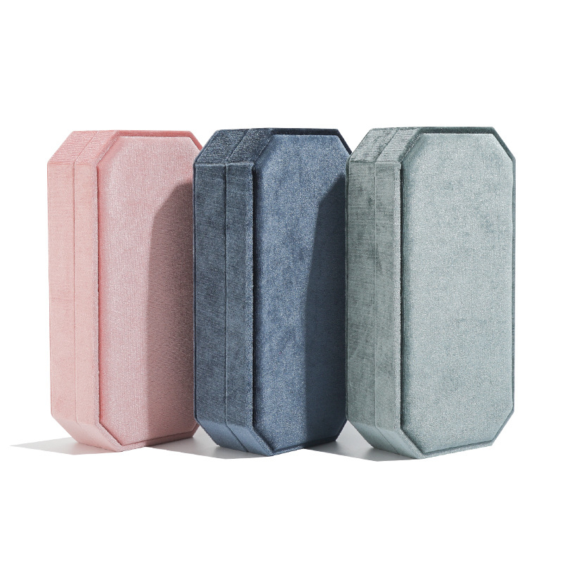 Aksominė papuošalų laikymo dėžutė, žiedų, auskarų dėžutė, kelių žiedų laikymo plokštelė, papuošalų demonstravimo auskarų laikymo dėžutė, didmeninė prekyba