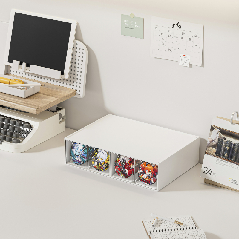 Z1032 Piiriülene prillide hoiukast Akrüülist mitmekihiline lauaarvuti sahtlitüüpi päikeseprillide vitriinkapp Tolmukindel hoiuriiul