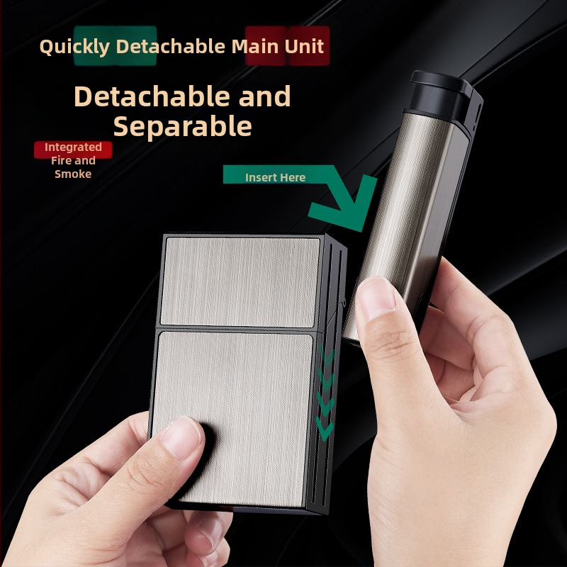 Персонализирана преносима табакера с фойерверки, интегрирана табакера с двойна употреба, три в едно, креативна табакера за гадже, подаръци на едро