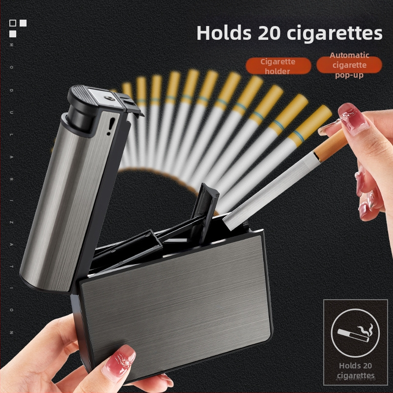 Focus Manufacturer meeste 20-pakk eemaldatavat automaatset sigaretikarbi tulemasinat, kõik-ühes, kaheotstarbeline, metallist, rõhu- ja niiskuskindel