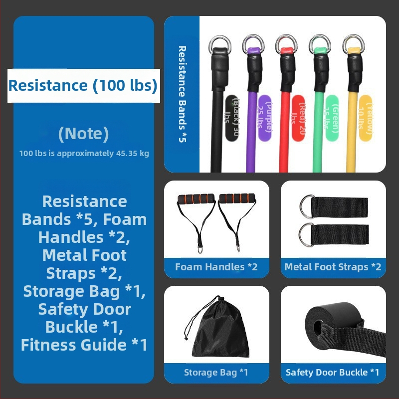 TEP11 Комплект Въжета за Опаковка, Еластичен Многофункционален Колан за Опаковка, Фитнес Въжета за Тренировка за Мъже и Жени