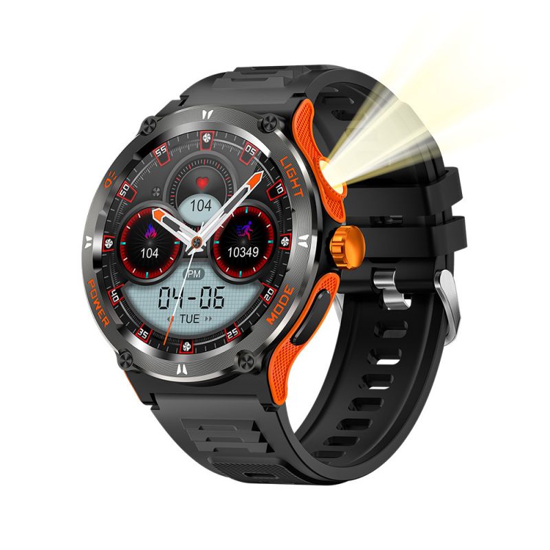 Uus piiriülene KT70 nutikell üliselge ekraaniga 360*360 pikslit, pulsisagedus, vere hapnik, vererõhk 1,53 tolli