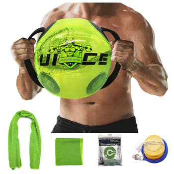 Pehme täispuhutava disaini, käepideme, kaasaskantava veekoti ja fluorestseeruva värviga kaalutud veepallide eksklusiivne piiriülene tarnimine