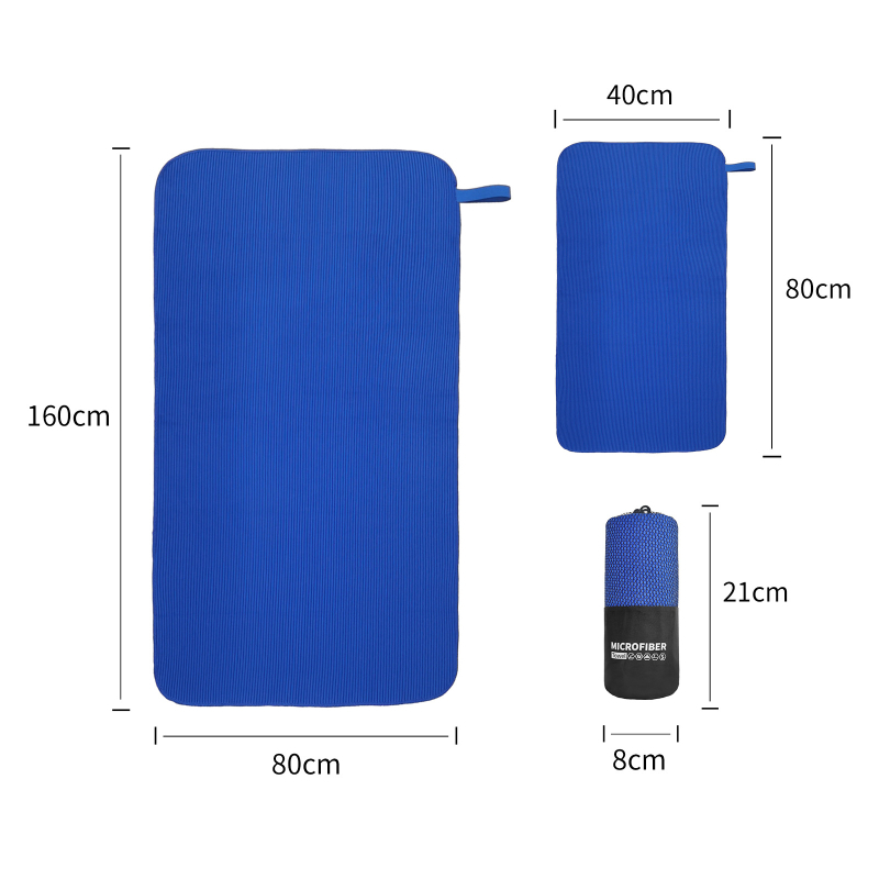 Tekstūros greitai džiūstantis maudymosi rankšluostis Greitai džiūstantis paplūdimio rankšluostis Suaugusiųjų vyrų ir moterų sportinis fitneso kelioninis nešiojamas didelis rankšluostis
