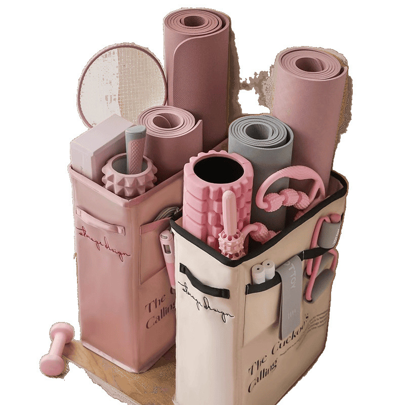 Mobiilne joogamati hoiukorv, sulgpallireketi hoiukorv, vahekapp, põrandal seisev, määrdunud riiete korv, ülikitsas, veekindel