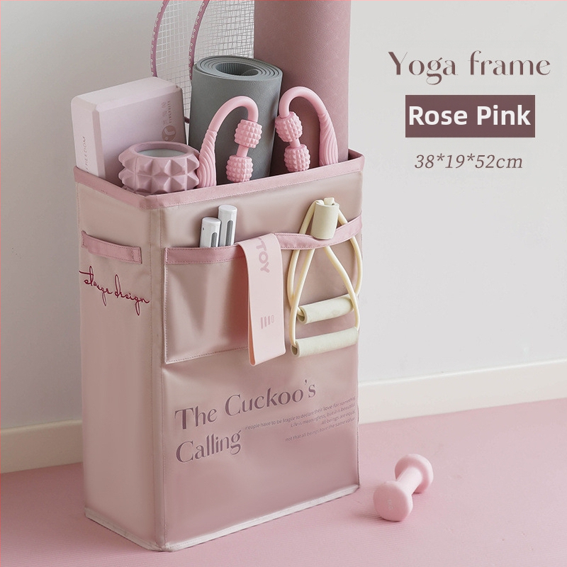 Mobiilne joogamati hoiukorv, sulgpallireketi hoiukorv, vahekapp, põrandal seisev, määrdunud riiete korv, ülikitsas, veekindel