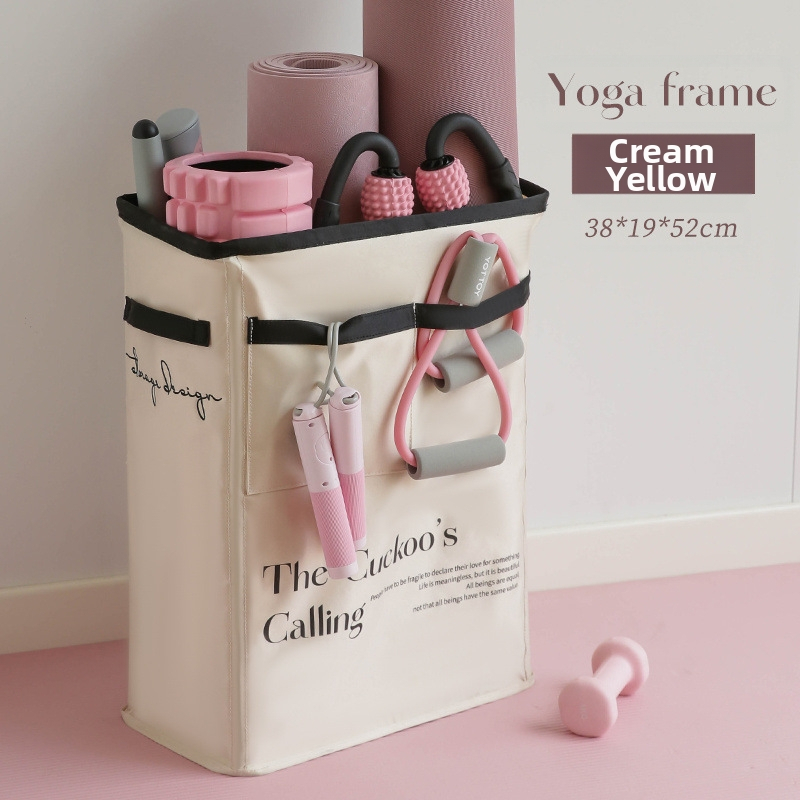 Mobiilne joogamati hoiukorv, sulgpallireketi hoiukorv, vahekapp, põrandal seisev, määrdunud riiete korv, ülikitsas, veekindel