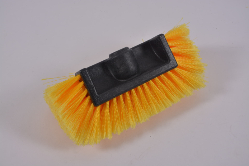 Nešiojamas automobilių plovimo šepetys Nuimamas vandens šepetys Geltonas minkštų šerelių šepetys automobilių plovimui