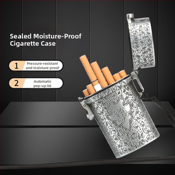 laos hulgimüügis Blood Bath Gangster Shelby sigaretiümbris paks, keskmine, õhuke, kolmest metallist sigaretiümbris, 20 pakki paks tarnekaelarihm