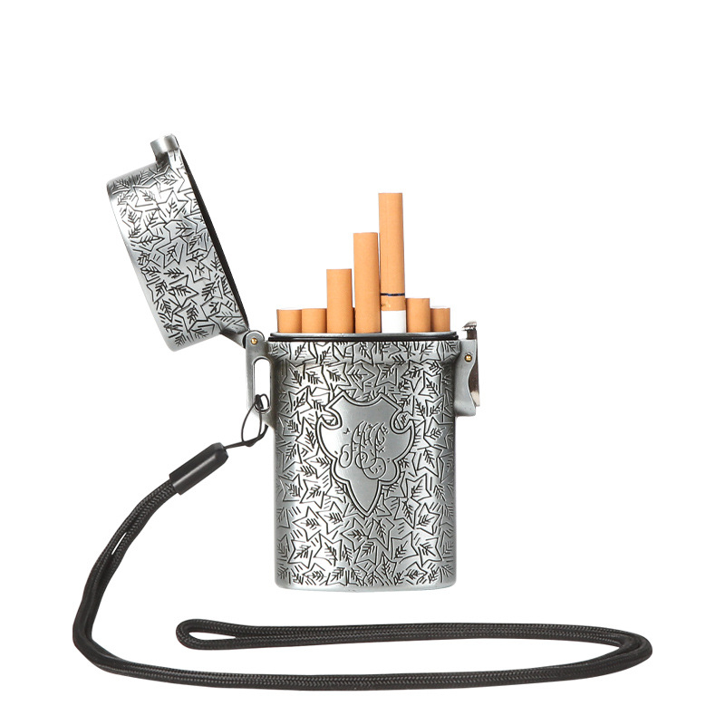 laos hulgimüügis Blood Bath Gangster Shelby sigaretiümbris paks, keskmine, õhuke, kolmest metallist sigaretiümbris, 20 pakki paks tarnekaelarihm