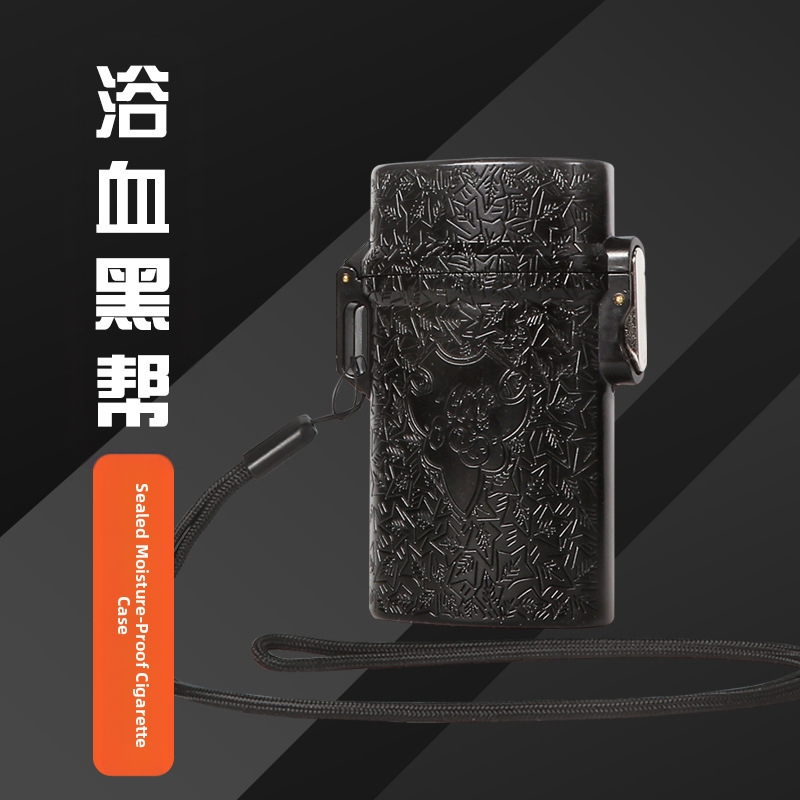 laos hulgimüügis Blood Bath Gangster Shelby sigaretiümbris paks, keskmine, õhuke, kolmest metallist sigaretiümbris, 20 pakki paks tarnekaelarihm