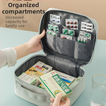 Φορητή ιατρική τσάντα φορητή τσάντα ιατρικής τσάντα έκτακτης ανάγκης αδιάβροχη τσάντα αποθήκευσης φαρμάκων τσάντα πρώτων βοηθειών ταξιδιού τσάντα πρόληψης επιδημιών τσάντα φαρμάκων