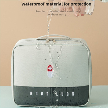 Φορητή ιατρική τσάντα φορητή τσάντα ιατρικής τσάντα έκτακτης ανάγκης αδιάβροχη τσάντα αποθήκευσης φαρμάκων τσάντα πρώτων βοηθειών ταξιδιού τσάντα πρόληψης επιδημιών τσάντα φαρμάκων