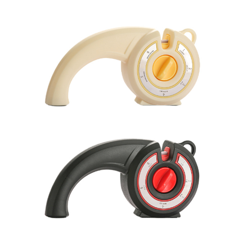 Kuus-ühes multifunktsionaalne noateritaja majapidamisköögi käärid kööginoa teritamiseks kivist noateritaja