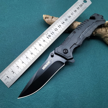 Hulgimüük õues kasutatava nuga kokkupandav nuga põgenemiskoti tööriist enesekaitseks mõeldud hambanuga puuviljanuga telkimisnuga jagatud kiirvoltiv nuga