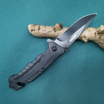 Hulgimüük õues kasutatava nuga kokkupandav nuga põgenemiskoti tööriist enesekaitseks mõeldud hambanuga puuviljanuga telkimisnuga jagatud kiirvoltiv nuga