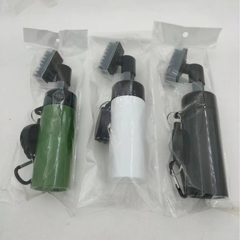 Νέα βούρτσα καθαρισμού μπουκαλιών ψεκασμού γκολφ γκολφ μπαστούνι καθαρισμού βούρτσας τύπου τύπου πρέσας ψεκασμού νερού για καθαρισμό μπαστούνιου καθαρισμού με αυλάκι κεφαλής