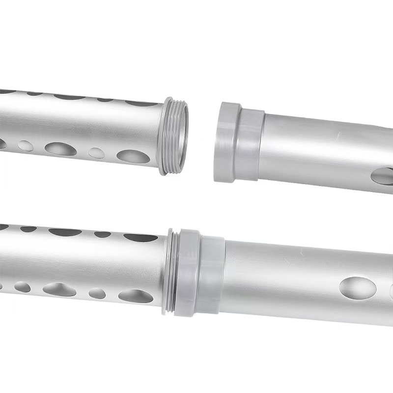 Golfi alumiiniumist palli üleskorjamistoru, ülemise ja alumise osa lihtne lahti võtta, golfipalli üleskorjamisseade Amazoni kuum müük