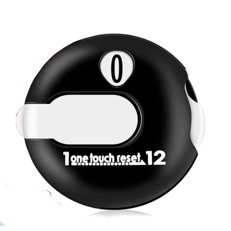 Uus golfi mütsi klambri punktiarvestuse seade kindaklamber ümmargune varraste loendamise seade golfitarvikud 12 varda saab mõõta