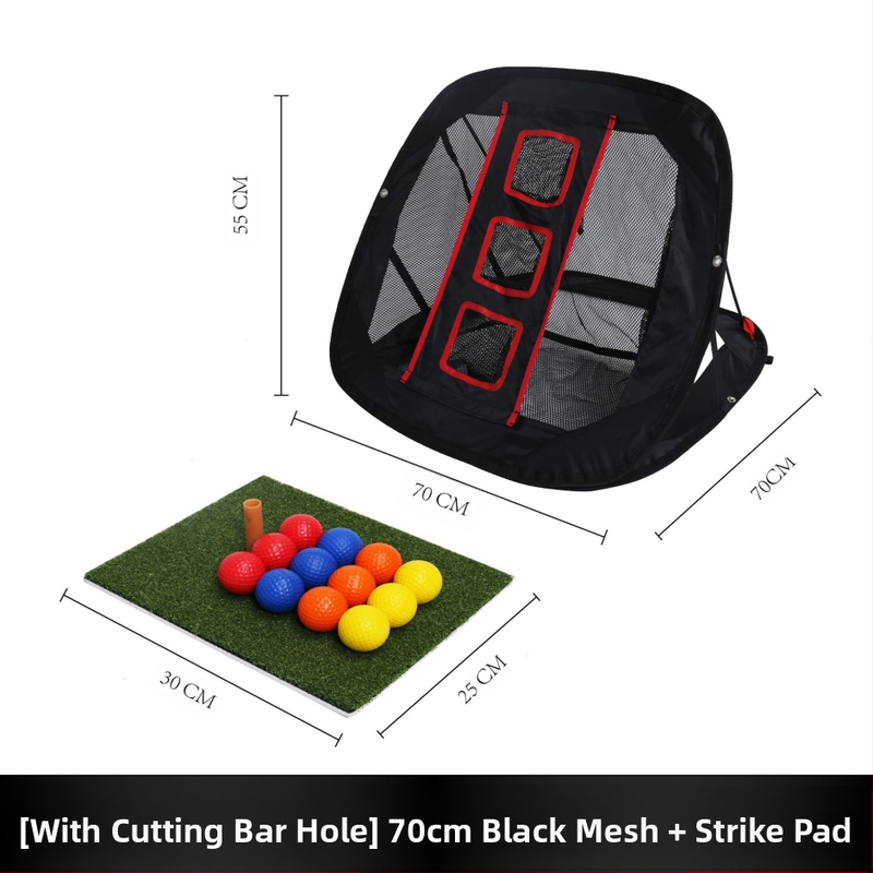 Kuumalt müüdav kokkupandav golfiharjutusvõrk sise- ja välistingimustes kasutatavate pallide kollektsioonile mõeldud võrk, mis sobib golfi lõikamiseks mõeldud varrasvõrk