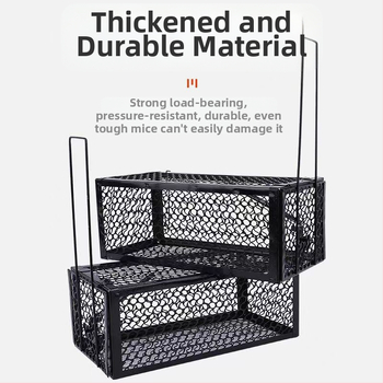 Gamintojo vidinis žiurkių spąstas, jautrus metalinis geležinis pelių spąstų narvas namams, labai efektyvus naikinant žiurkes