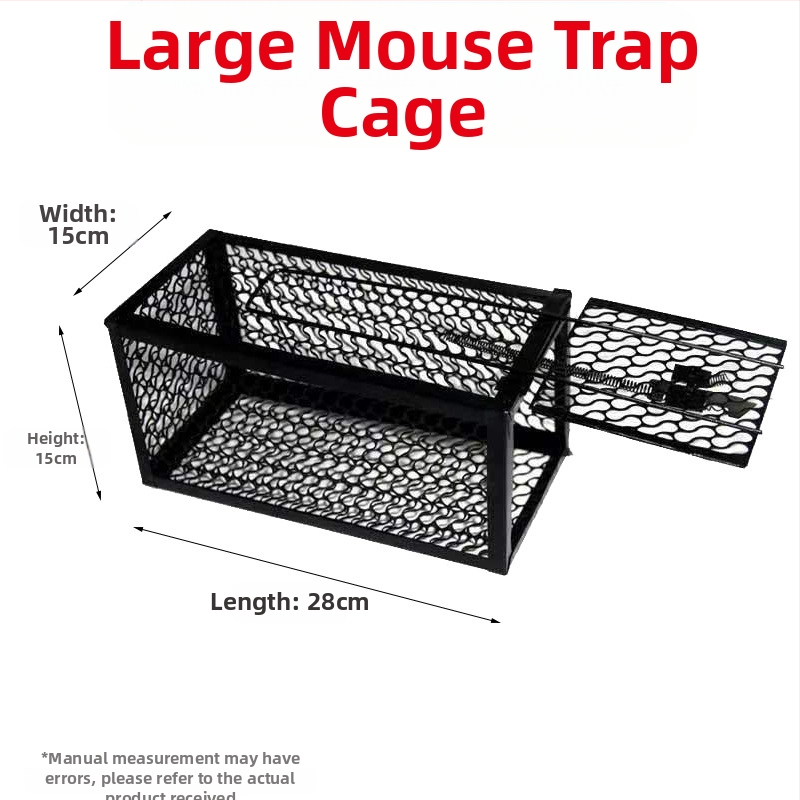 Gamintojo vidinis žiurkių spąstas, jautrus metalinis geležinis pelių spąstų narvas namams, labai efektyvus naikinant žiurkes