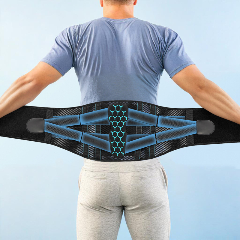 Amazoni hulgimüügi survestatud vöökoht elastne hingav meeste ja naiste nelja aastaaja spordivöö tugitugevus vöökoha tugi