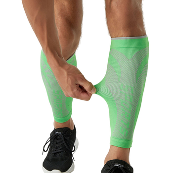 Sportinės blauzdų apsaugos gradientinės kompresinės itin elastingos, kvėpuojančios kojų movos, blauzdų apsaugos suaugusiesiems, dviračių sportui su šokdyne, sportinės blauzdų kojinės