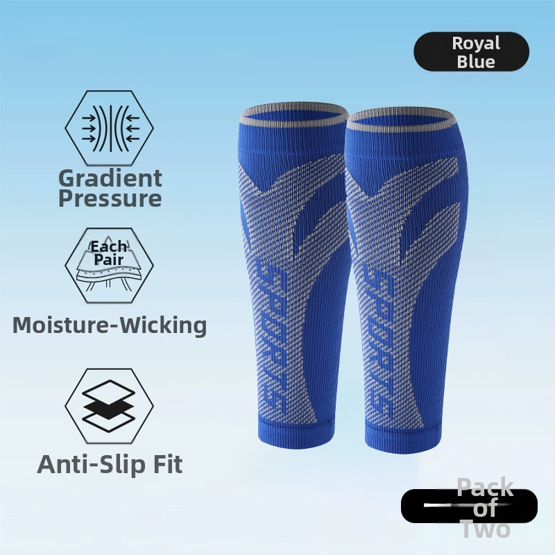 Sportinės blauzdų apsaugos gradientinės kompresinės itin elastingos, kvėpuojančios kojų movos, blauzdų apsaugos suaugusiesiems, dviračių sportui su šokdyne, sportinės blauzdų kojinės