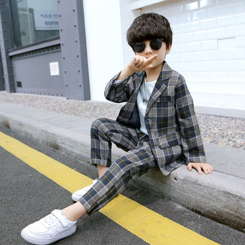 Laste ülikond lillepoisi klaveriesinemise saatejuhi kleit kena briti jakk poiste ülikond