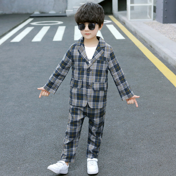 Laste ülikond lillepoisi klaveriesinemise saatejuhi kleit kena briti jakk poiste ülikond