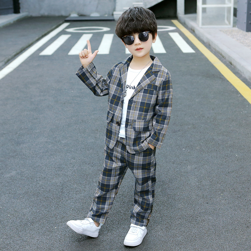 Laste ülikond lillepoisi klaveriesinemise saatejuhi kleit kena briti jakk poiste ülikond