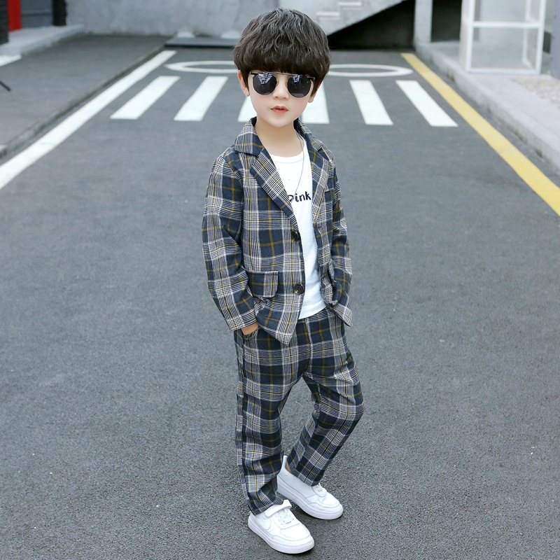 Laste ülikond lillepoisi klaveriesinemise saatejuhi kleit kena briti jakk poiste ülikond