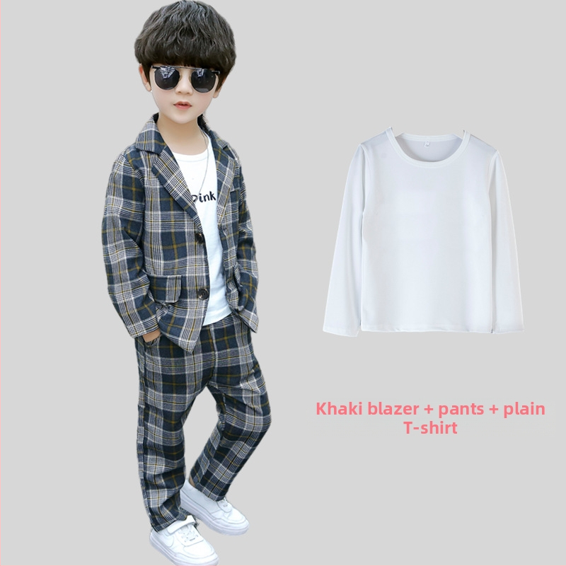 Laste ülikond lillepoisi klaveriesinemise saatejuhi kleit kena briti jakk poiste ülikond