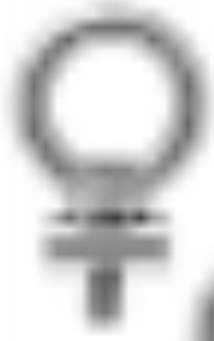 Фабрично доставяне на 304 неръждаема стомана гайка за каяк аксесоари за багаж куфар за плъзгане на релса винтова кука пръстен за каяк