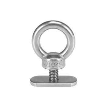 Фабрично доставяне на 304 неръждаема стомана гайка за каяк аксесоари за багаж куфар за плъзгане на релса винтова кука пръстен за каяк