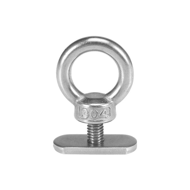 Фабрично доставяне на 304 неръждаема стомана гайка за каяк аксесоари за багаж куфар за плъзгане на релса винтова кука пръстен за каяк