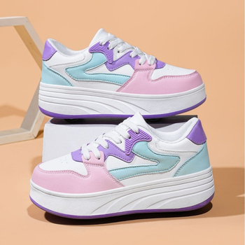 Vaikiški batai „Heyloon“ batai vaikams 6–12 metų, riedučiai berniukams ir mergaitėms, tarpvalstybiniai, keturračiai deformaciniai batai, čiuožimo, riedučiai