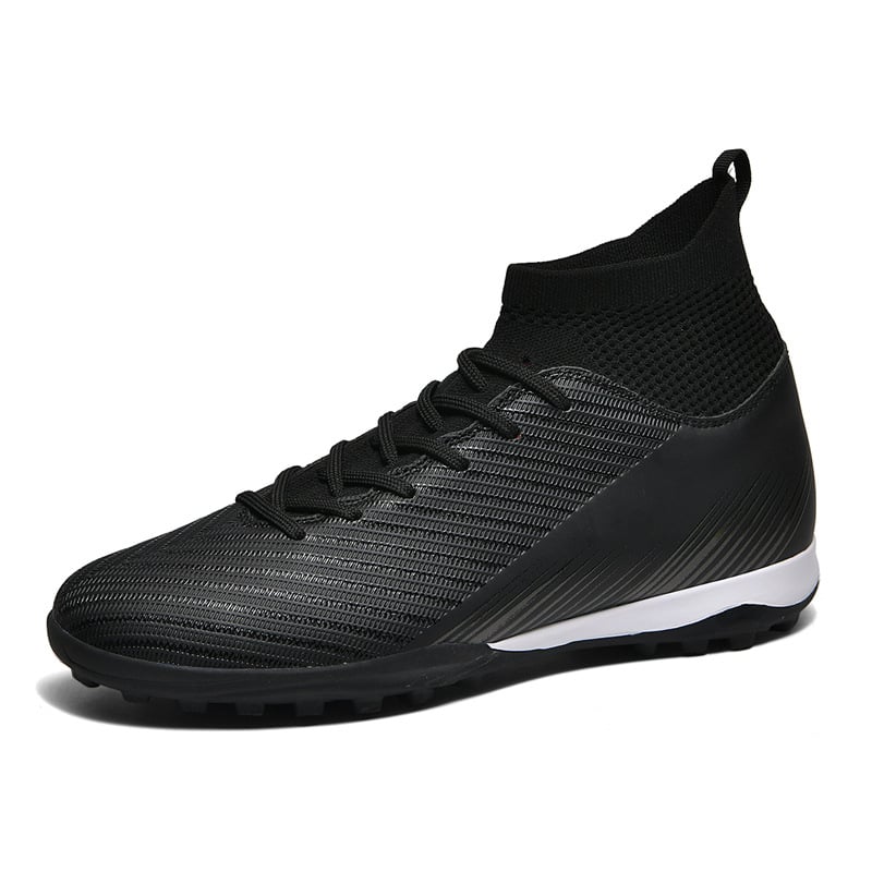 Határokon átnyúló nagykereskedelmi új magas szárú Ag hosszú szöges Tf törött szöges profi futballcipők csúszásmentes kopásálló játék edzőcipők férfiaknak